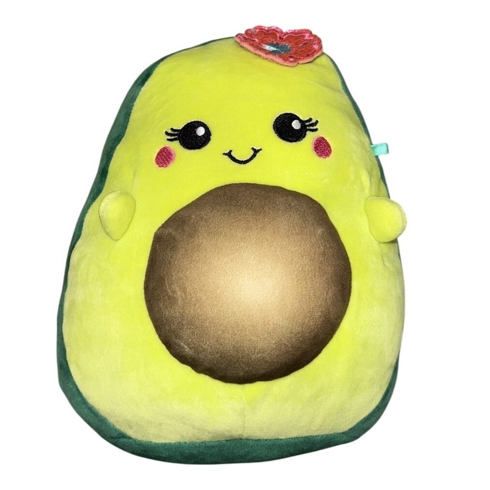Squishmallow‎ Justice Ava Avocado Plush Stuffed Animal 10" Green J1